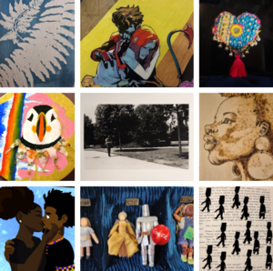 FLP staff art exhibit - meet the artists