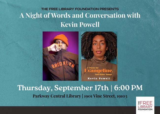 A Night of Words and Conversation with Kevin Powell